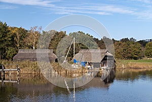 Fishing hut photo