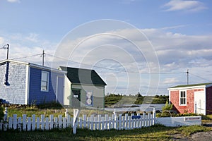 Fishing Huts, Blue Rocks, Nova Scotia