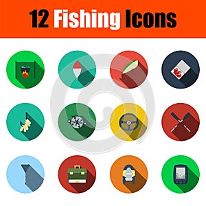 Fishing Icon Set