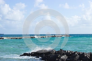 Fishing on the Jetty