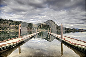 Fishing Lake Boat Docks