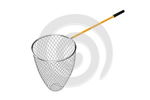 Fishing Landing Net. 3d Rendering