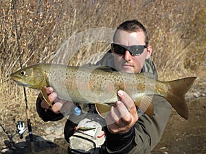 Fishing - lenok trout fishing in Mongolia