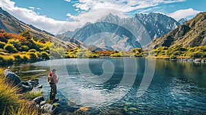 Fishing in Little Lakes Valley