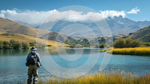 Fishing in Little Lakes Valley