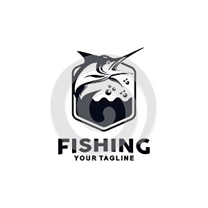 Fishing Logo design Inspiration Idea Concept