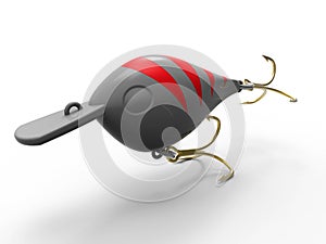 Fishing lure illustration