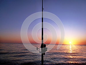 Fishing is a mind trip to the inner peace with a sunrise view