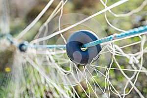 Fishing net buoy in outdoor