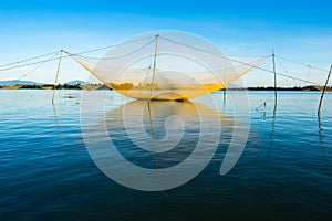 Fishing net in Hoian, Danang