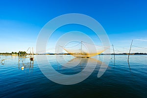 Fishing net in Hoian, Danang