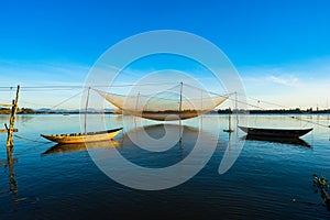 Fishing net in Hoian, Danang