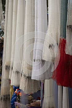 Fishing net market available for local fishermen