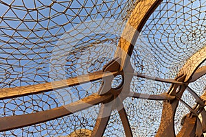 Fishing nets in Abu Dhabi, UAE