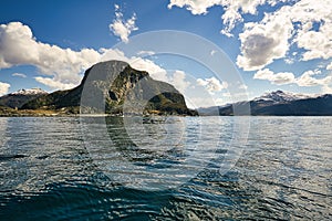 fishing in norway, selje. A paradise for fishing vacations. enjoy the breathtaking landscape by boat