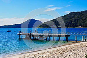 Fishing From an Ocean Pier, Port Stephens, Australia