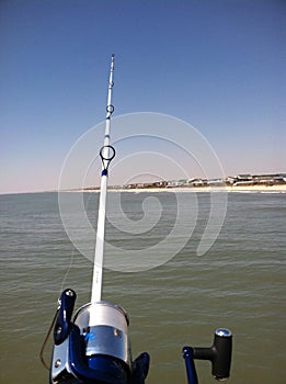 Fishing on the pier