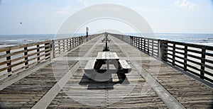 Fishing pier, Jacksonville Beach, Florida