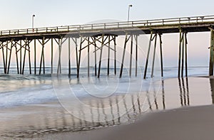 Fishing Pier at Kure Beach, North Carolina