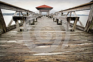 Fishing Pier at Lake Dardanelle