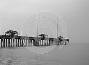 Fishing pier in the Outer Banks