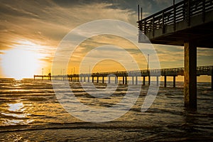 Fishing Pier on the Texas Gulf Coast