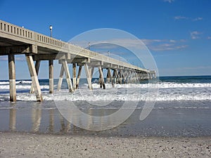 Fishing Pier on Wrightsville Beach, North Carolina