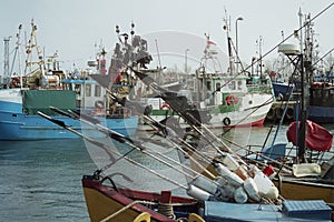 A fishing port