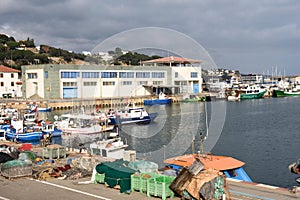 Fishing port of Canet de Mar, El Maresme, photo