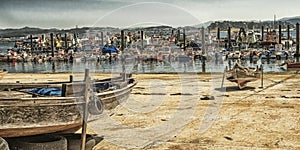 Fishing Port, O Grove, Spain photo