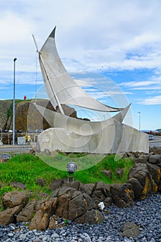 The fishing port, in Stykkisholmur