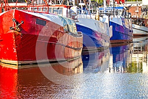 Fishing port of Ustka