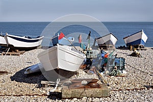 Fishing port of Yport in France