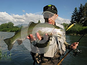 Fishing - rainbow trout