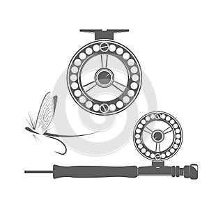 Fishing reel icons