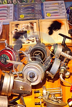 Fishing reels vintage