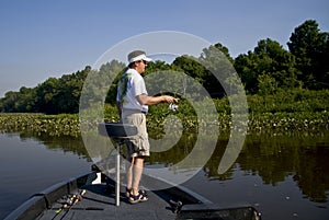 Fishing in the river