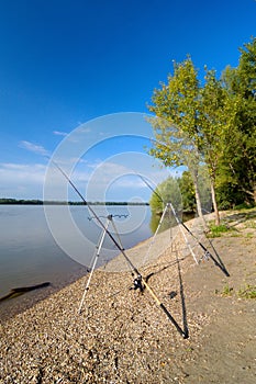 Rybaření na řece Dunaj, Slovensko