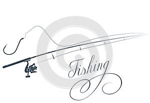 Fishing rod and fishing hook
