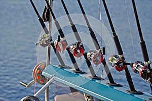 Fishing rods and reels fishing line