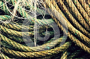 Fishing rope textures