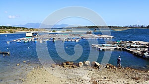 Fishing on the sands