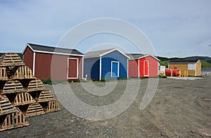 Fishing Sheds in Trout River