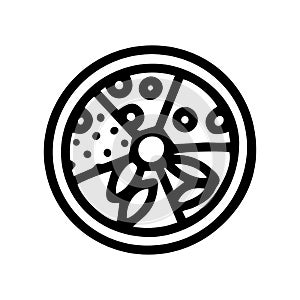 fishing sinker weights line vector doodle simple icon