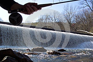 Fishing the Spillway photo