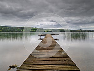 Fishing Stand on Lough Derg