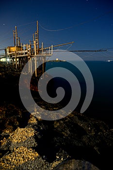 Fishing station Trabucco Italy