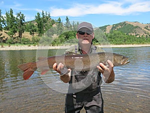 Fishing - taimen fish