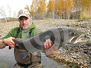 Fishing - taimen fishing in Mongolia