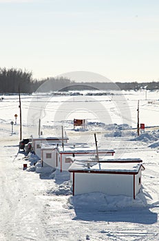 Fishing for tomcod in Quebec